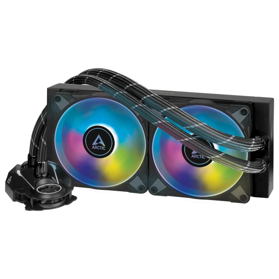 ARCTIC Liquid Freezer II 240 ARGB 240mm AIO Liquid Intel AMD CPU Cooler A-RGB - Image 2 of 4