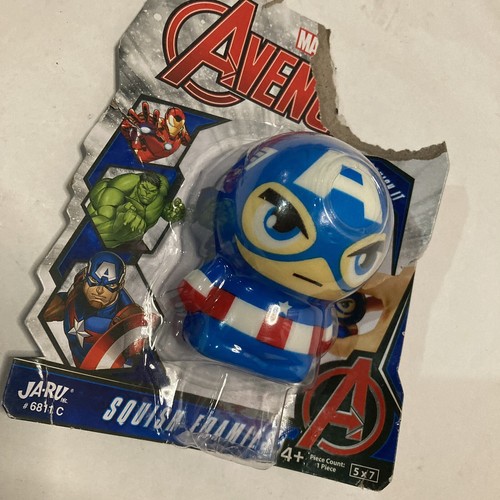 Marvel's Captain America Squish Foamies Action Figure Avengers Toy eBay