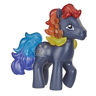 Hasbro My Little Pony Retro Lite Brite Peggy Mane Pony Figure Hard To Find