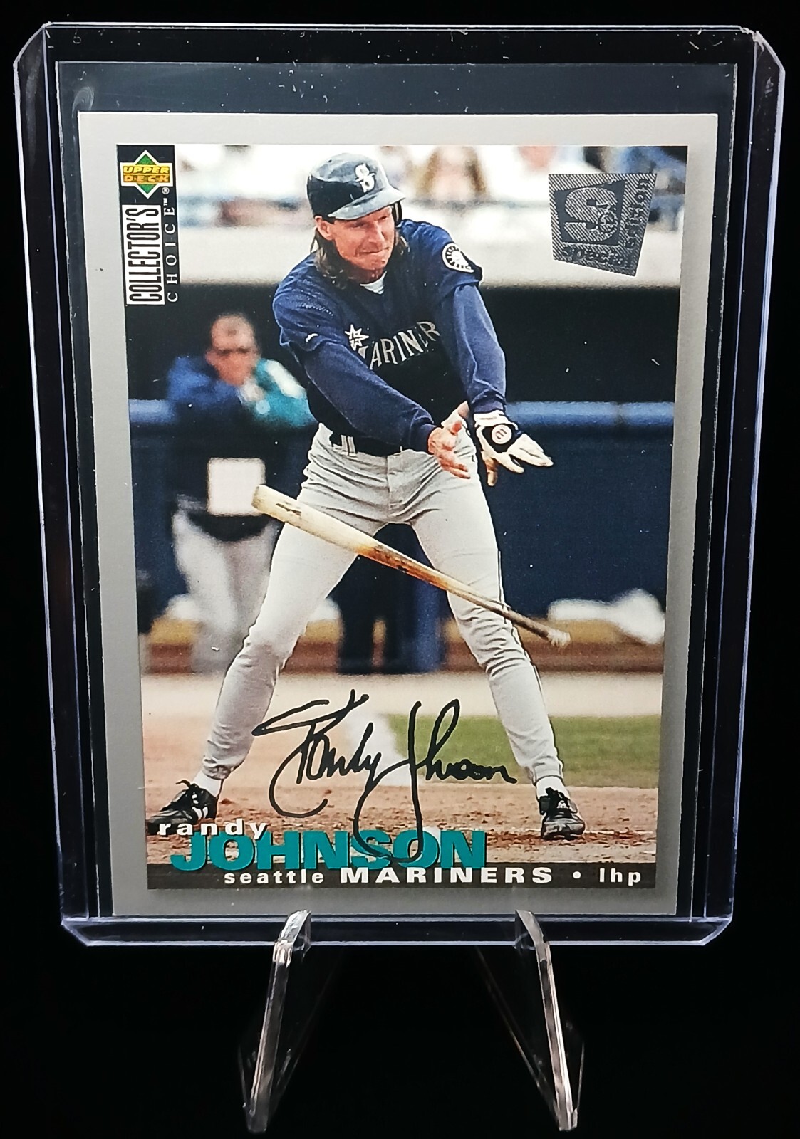 1995 #123 Randy Johnson Upper Deck Collector's Choice Special Edition Silver