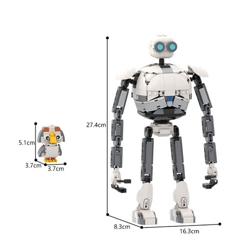 NEW LuxeBlocks MOC The Wild Robot compatible building block set - Picture 3 of 5