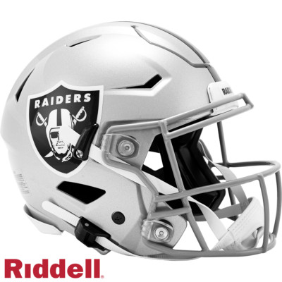 LAS VEGAS RAIDERS NFL Riddell SPEEDFLEX Authentic Gameday Football Helmet