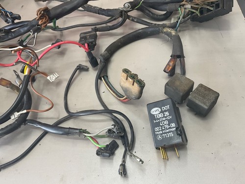 BMW Airhead 1977/1978 R100RS Main Wire Harness & Electrical Parts Lot - Picture 4 of 5