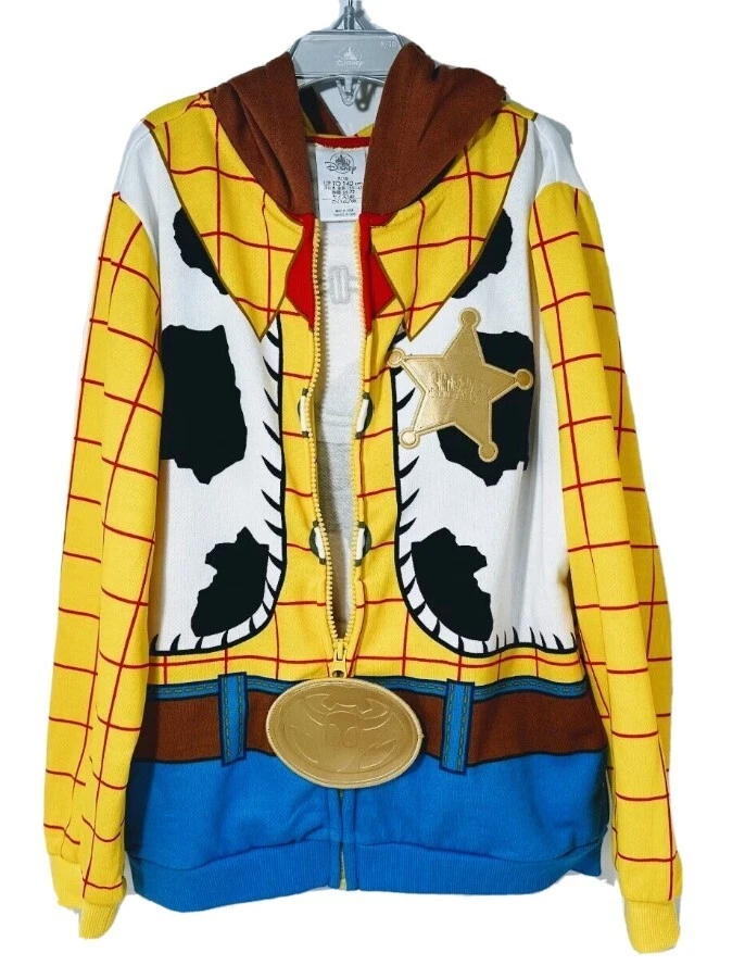 Disney Pixar Toy Story Sheriff Woody Chaqueta de Disfraz con Capucha Niños - Talla 9/10 Foto 3 de 4