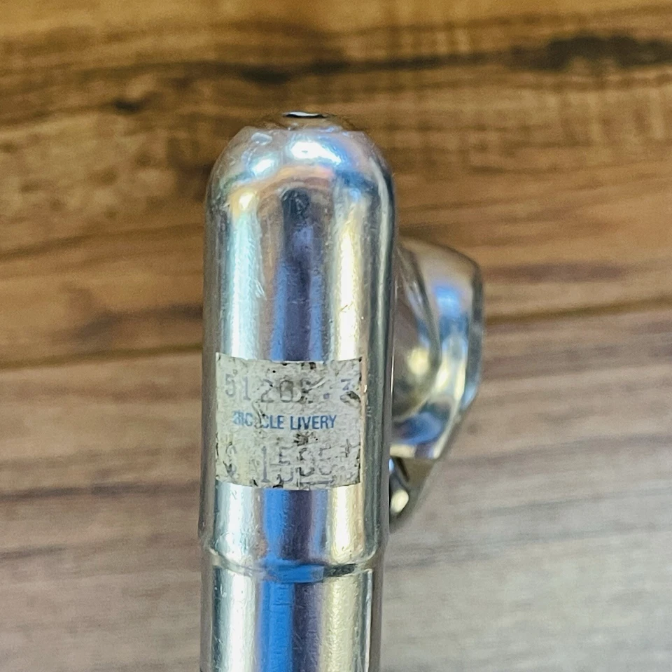 NOS Dia-Compe Gran Comp 1-inch Road Quill Stem 90mm 26.0 Vintage 1981 Silver - Image 2 of 4