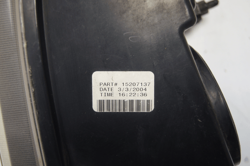 2003-2007 Avalanche Suburban Silverado Left Headlight Used 15207137 10396913 - Picture 7 of 10