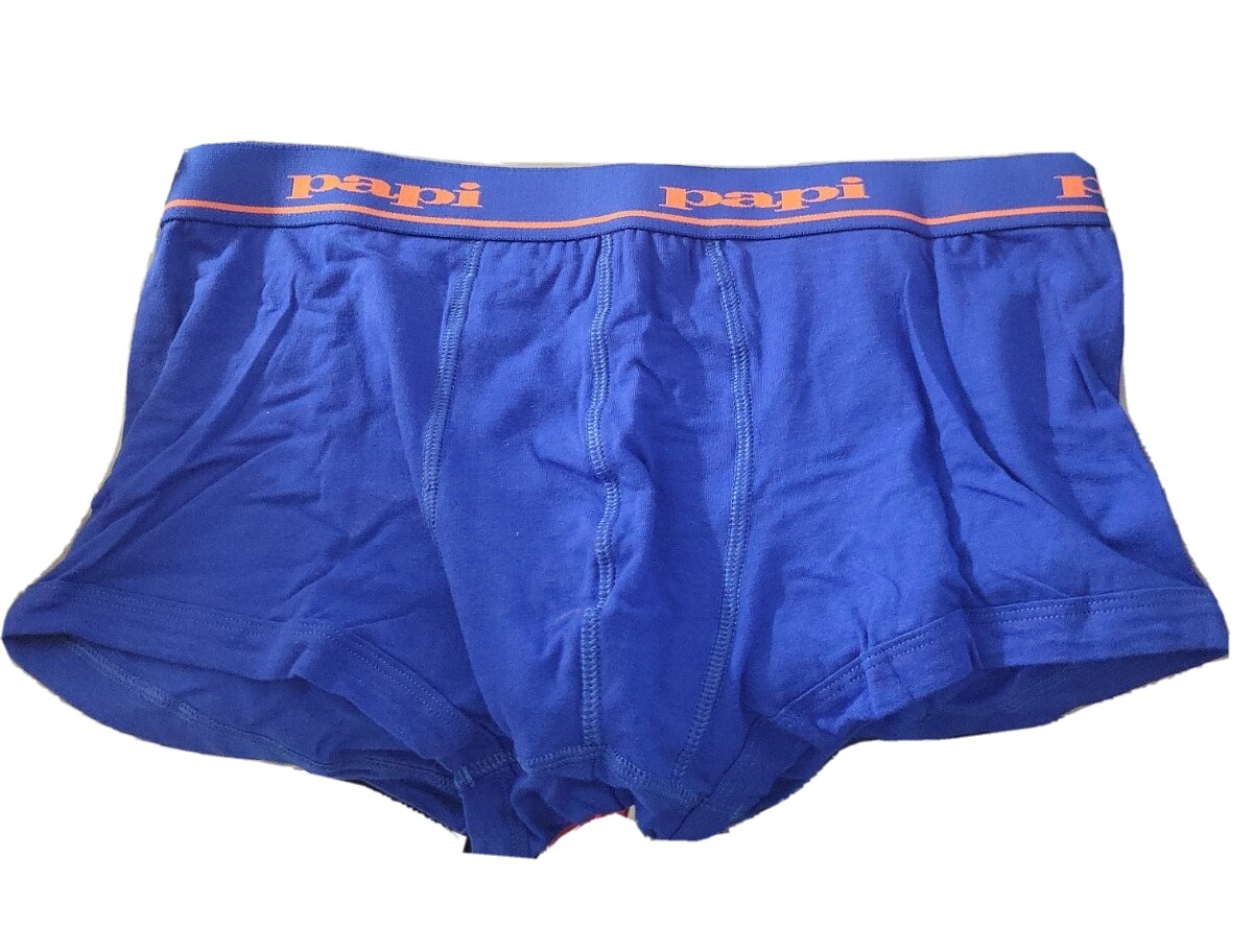 PAPI MENS BRAZILIAN TRUNK COTTON STRETCH SIZE MEDIUM (3234) 3 BRIEF