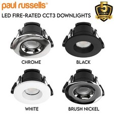 LED Fire Rated IP65 Bathroom Dimmable CCT3 Ceiling Spot Lights Down lights 240V