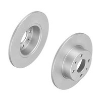 f.becker Bremsscheiben Voll Hinten Rechts Links FüR Alfa Romeo 164 Fiat Bravo