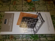 Slide Out Drawer  Pull Out Organizer for Cutting Board, Bakeware and Tall Trays