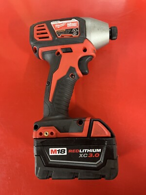 Milwaukee 2656-20 1/4 hex impact driver & Red Lithium M18 XC3.0