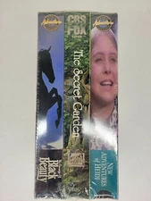 Family Adventure Theater Secret Garden, Heidi, Black Beauty VHS NEW SEALED