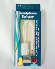 NEW YBY HEADPHONE SPLITTER IPOD, MP3, LAPTOP, PHONE *USA SELLER*