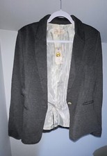 Philosophy Republic Clothing, Large, Ponte Blazer, Heather Graphite,new With Tag