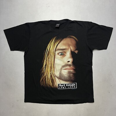 Vintage Kurt Cobain Nirvana Bootleg Grunge Band T Shirt | eBay