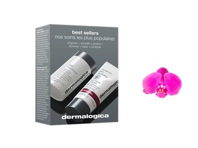 Dermalogica Best Sellers Kit: daily microfoliant 4g, dynamic skin recovery 7ml