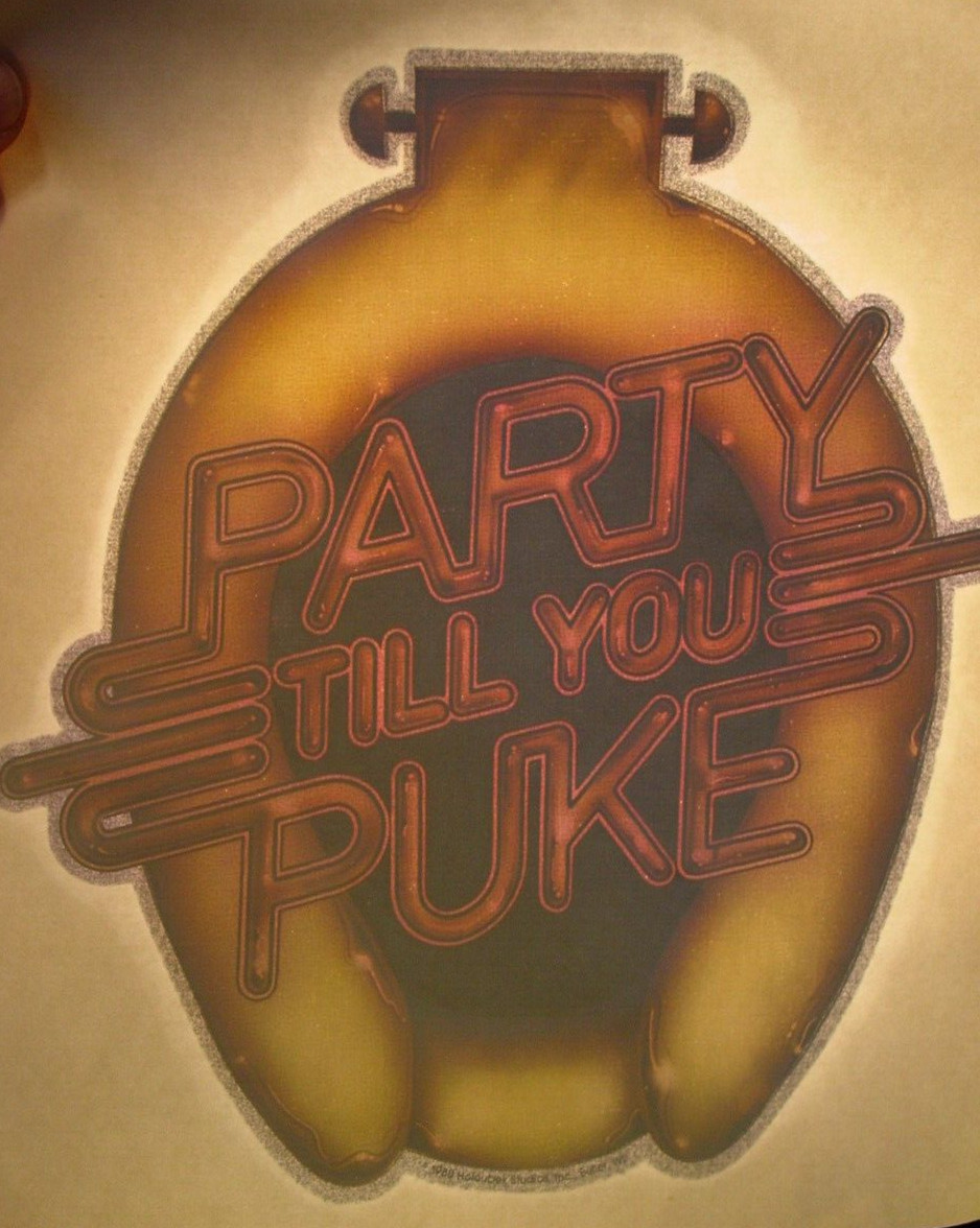 Affiche Vintage HEADSHOP 'Let Us Take You High' - Années 1970 - Originale - Style Psychédélique