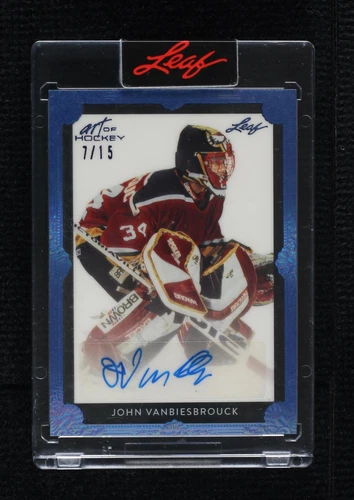 2021-22 Leaf Art of Hockey - John Vanbiesbrouck #BA-JV1