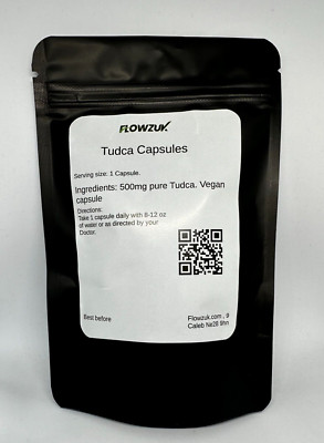 TUDCA Leberunterstützung 500 mg x 60 Kapseln - Tauroursodeoxycholsäure Detox vegan