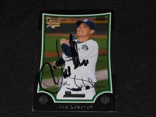 San Diego Padres Jose Lobaton Signed 2009 Bowman Autograph Card #BDP36  113