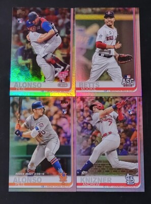 2019 Topps Update RAINBOW FOILS with Rookies You Pick - 2 Card Minimum