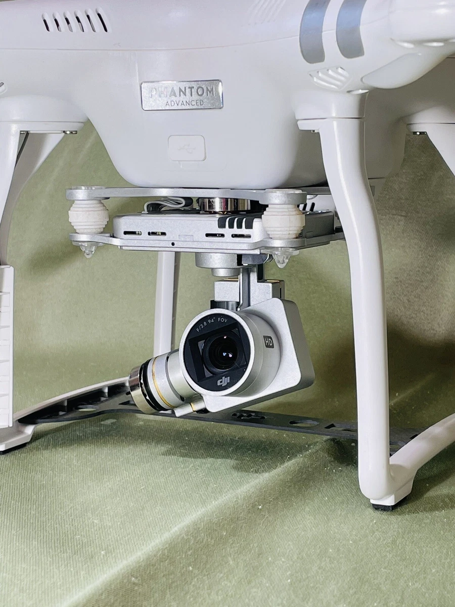 DJI Phantom 3 Advanced P3A W322A Drone full set Backpack, Remote, 3 Batteries