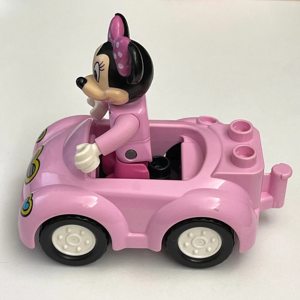 Lego Duplo Disney Minnie Mouse Toy Car Vehicle 41989 36744 85566 Pink - Image 2 of 4