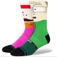 South Park Cartoon TV Show Mr Garrison Mr Hand Pair of Socks Stance Size LARGE