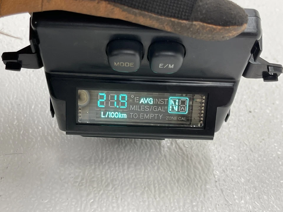2000-2005 OEM Ford Excursion Overhead Console Compass Display Module MPG - Image 2 of 4
