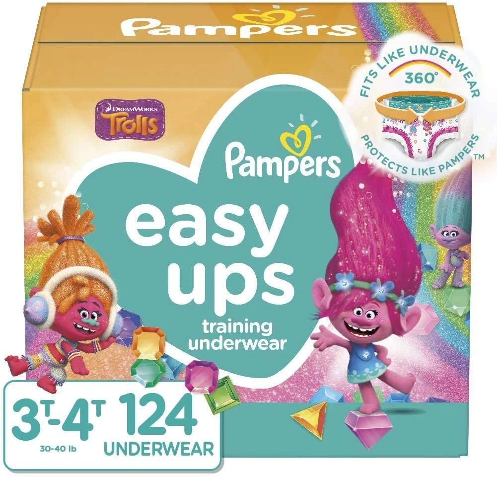 Pampers Easy Ups Pull On Disposable Potty Training Underwear for