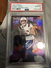 2024 Topps Finest Drake Maye Purple Refractor 92/125 Rookie PSA 10