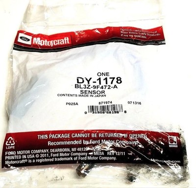 NEW 5-WIRE OXYGEN SENSOR- MOTORCRAFT# DY-1178; FORD# BL3Z-9F472-A, BL3A-9Y460-CA