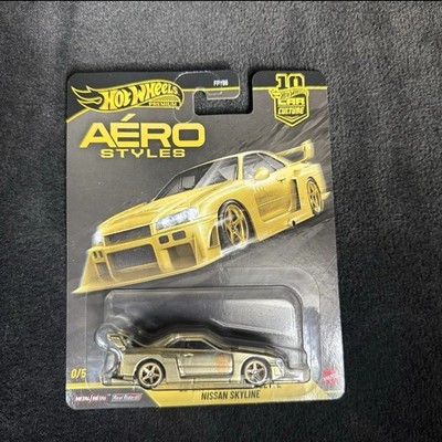 Hot Wheels Car Culture Aero Styles LB-ER34 Nissan Skyline GT-R R34