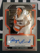 Rhyne Howard 2022 Panini Prizm WNBA Signatures #SG-RHW Rookie Auto RC
