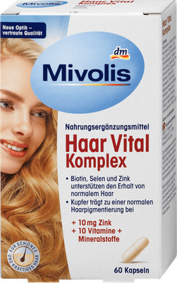 2X Mivolis Vitamin Haarkomplex - Kapseln, 26g
