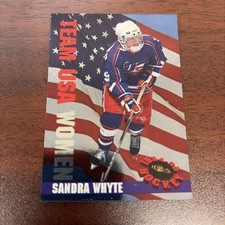 1994-95 Classic - Women of Hockey Sandra Whyte #W30 (RC) combined shipping 