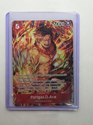 Portgas.D.Ace (Illustration Box Vol.5) ST15-005 One Piece Promotion Cards Foil