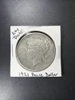 1921 Peace Silver Dollar $1 VF Condition Very Fine Better Grade Key Date Type