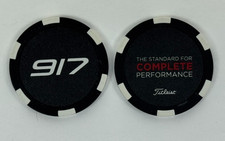 Pair Of Titleist 917 Ball Marker Poker Chips Black Standard Complete Performance Pair Of Titleist 917 Ball Marker Poker Chips Black Standard Complete Performance