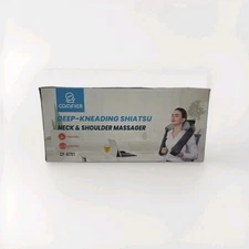 NEW Shiatsu Neck and Back Massager with Soothing Heat, Electric Deep Tissue