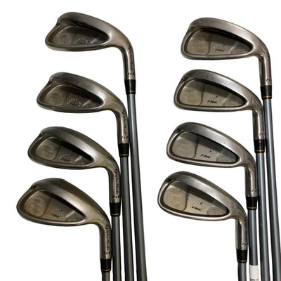 #ad TaylorMade RAC HT Iron Set 8pcs 5.6.7.8.9.P.A.S TM RAC PLUS 55 Flex R Used $143.00
