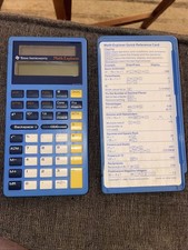 Texas Instruments Math Explorer Calculator, Light Blue with Cover