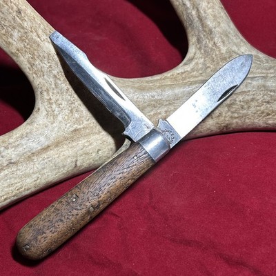 うさ Vintage Robeson Cutlery 222030 Electrician Pocket Knife Walnut