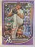 2025 Bowman Chrome Spencer Schwellenbach RC Purple Geometric Refractor #202/250