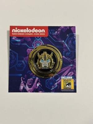 SDCC 2022 Exclusive Nickelodeon Transformers Promotional Pin Buttons Earth Spark