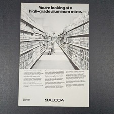 1974 Alcoa Aluminum Recycling Vintage Print Ad Pass It On Pittsburgh PA Buyback