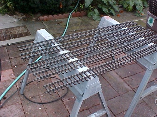 5 G Scale - LGB 10610 - 1200mm (4ft) Straight Brass Track / Used Garden Railroad