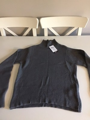 Calliope Damen Polopullover Grau Größe M Neu Mit Etikett