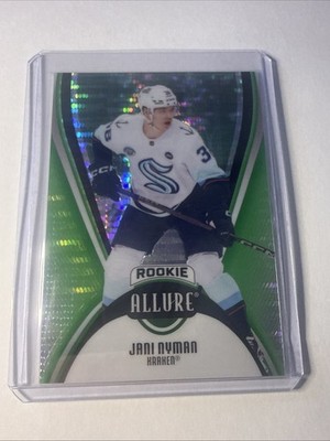 2025-26 Allure Jani Nyman #117 Rookie Green Quartz /99 Seattle Kraken 
