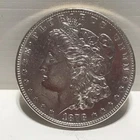1878 BU with Luster First Year Morgan Silver Dollar Looks Great Coin Free Ship B